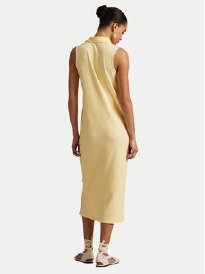 Polo Ralph Lauren Sukienka codzienna 211968292005 Żółty Regular Fit