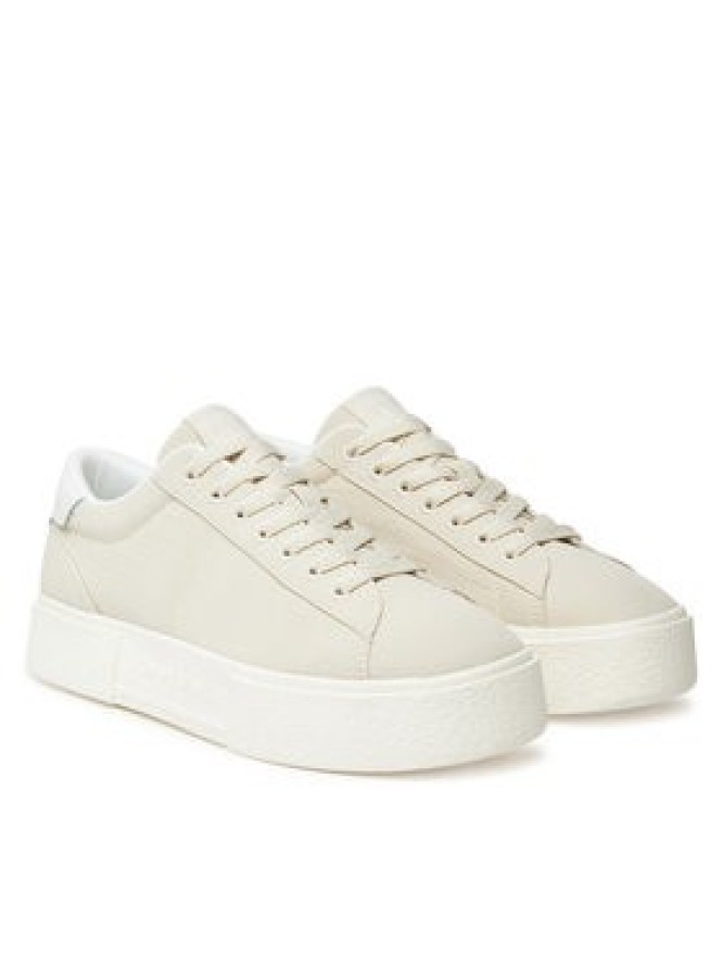 Tommy Jeans Sneakersy Tjw Flatform Sneaker EN0EN02819 Beżowy