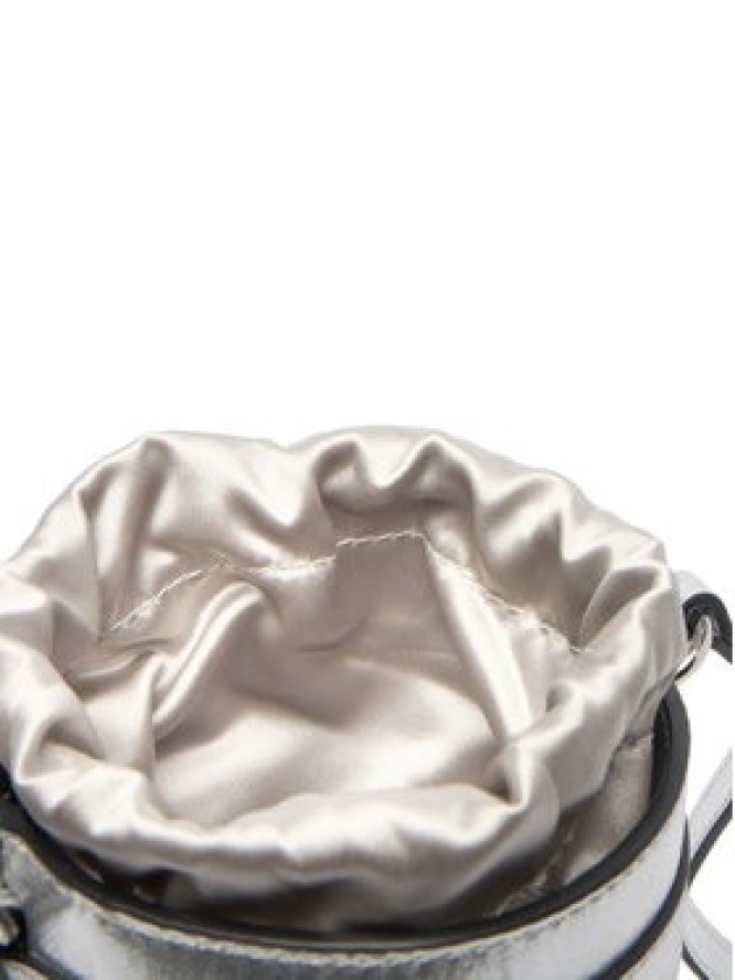 PINKO Torebka Mini Bucket Manico 25-26 PLTT 105910 Srebrny