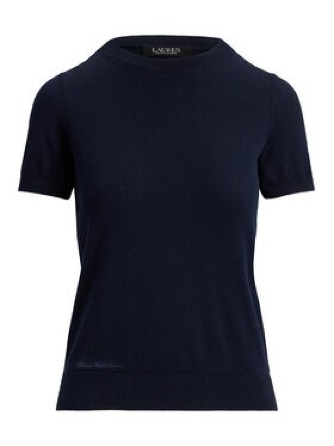 LAUREN RALPH LAUREN T-Shirt 200P14055003 Granatowy Regular Fit