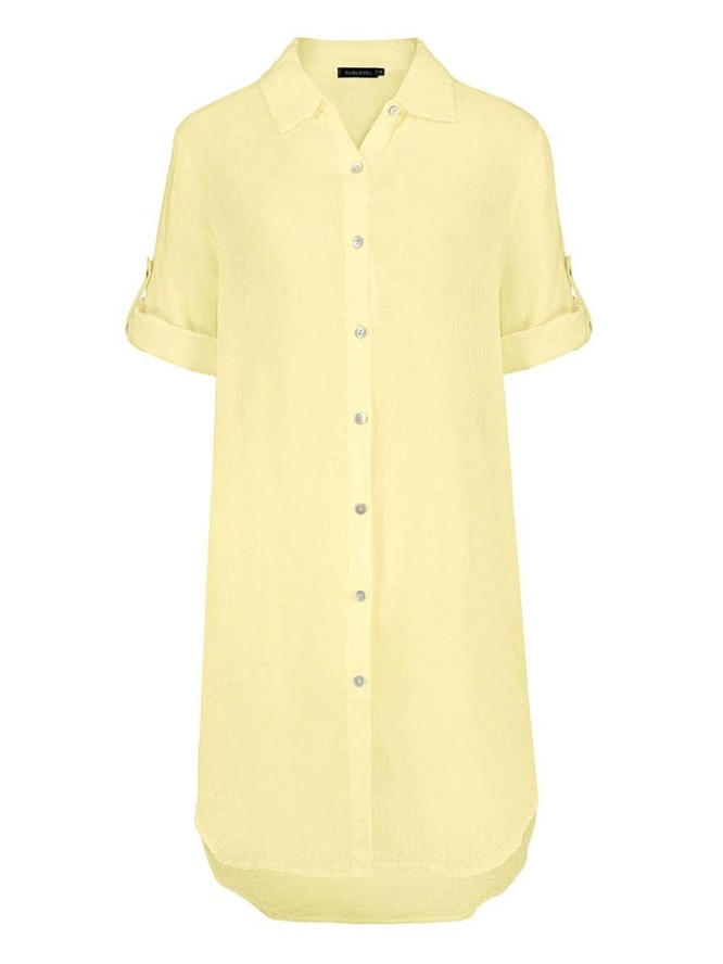 Eight2Nine Sukienka w kolorze żółtym rozmiar: M/L