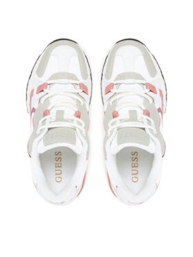 Guess Sneakersy FLJCAR ELE12 Różowy
