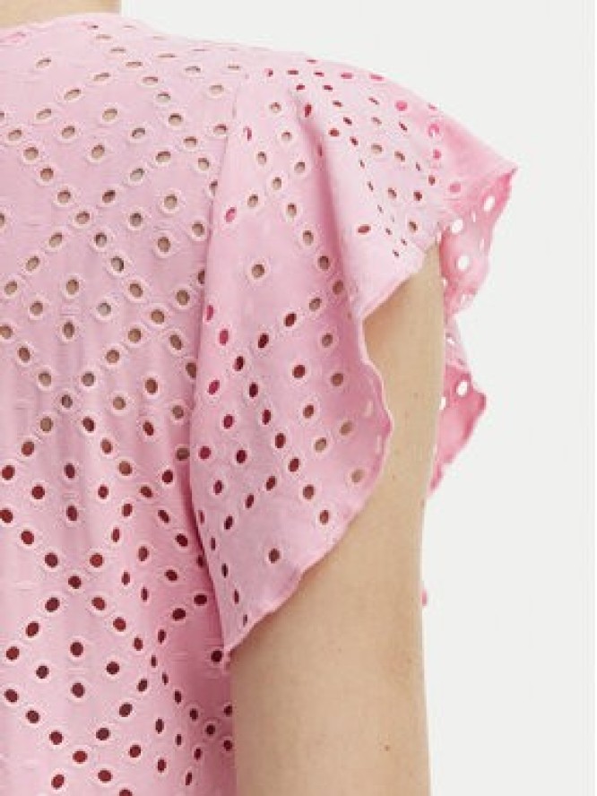 Vero Moda Bluzka Tassa 10286067 Różowy Loose Fit