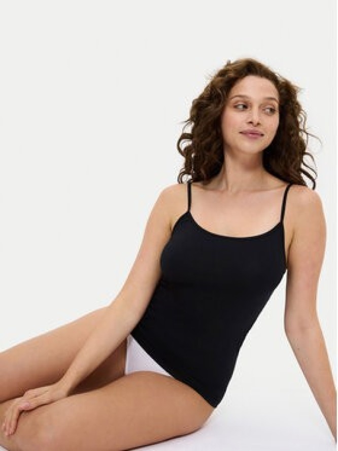 Triumph Top Sense Of Cotton 10224958 Czarny Slim Fit