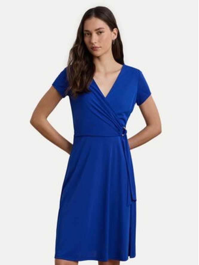 LAUREN RALPH LAUREN Sukienka codzienna 250868161016 Niebieski Regular Fit