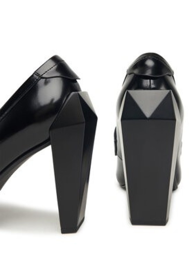 United Nude Półbuty Gem Loafer Hi 1095501119 Czarny