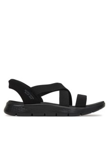 Skechers Sandały Go Walk Flex Sandal - Glimmer 141489/BBK Czarny