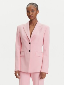 HUGO Marynarka Asmalla-1 50533901 Różowy Slim Fit