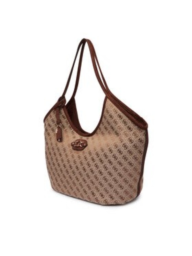 Guess Torebka Samantha HWJG23 13230 Brązowy jasny