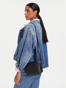 Tommy Jeans Torebka Tjw Must Aop Camera Bag AW0AW17865 Czarny