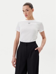 BOSS T-Shirt C_Elogo_21 50540260 Biały Slim Fit