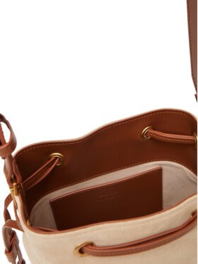 PINKO Torebka Secchiello Mini PE 25 PLTT 104303 A2CC Beżowy