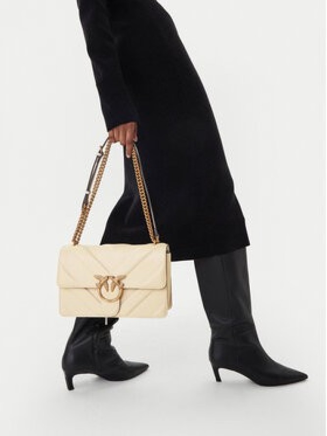 PINKO Torebka Love One Classic Light Dc Al 25-26 PLTT 104549 A2OS Écru