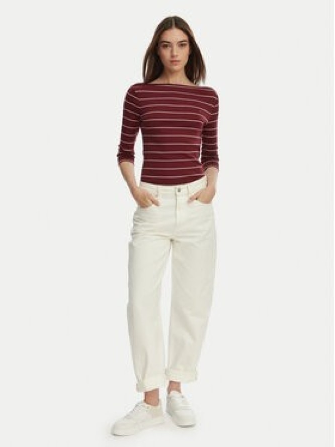 Tommy Hilfiger Bluzka New Cody WW0WW40589 Czerwony Slim Fit