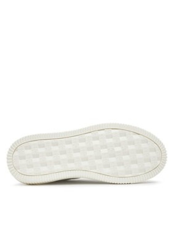 Calvin Klein Jeans Sneakersy Chunky Cupsole Laceup Mon Lth YW0YW00823 Biały