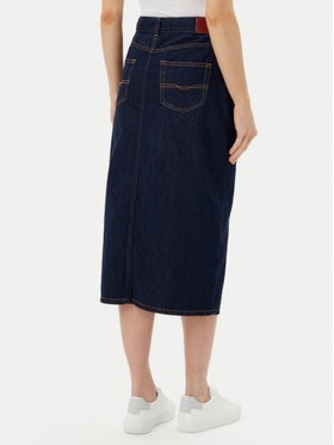 Pepe Jeans Spódnica jeansowa PL901186 Niebieski Regular Fit