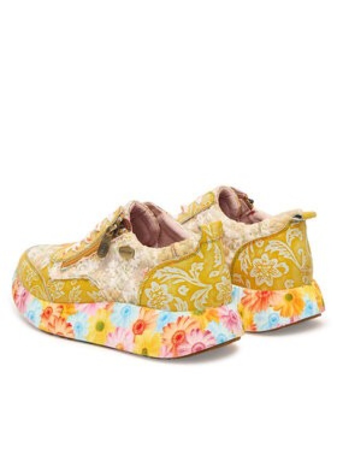 Laura Vita Sneakersy Nikito 62 Żółty