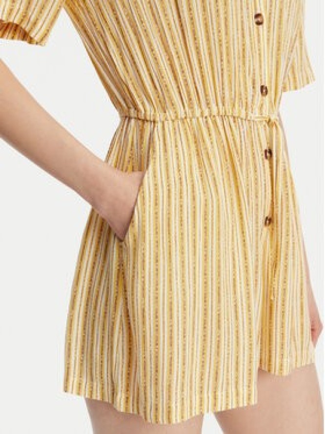 Roxy Kombinezon ERJWO03018 Żółty Regular Fit