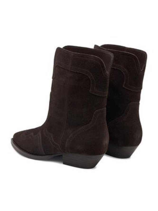 Badura Botki C-MEI-TS6358-01 Brązowy ciemny