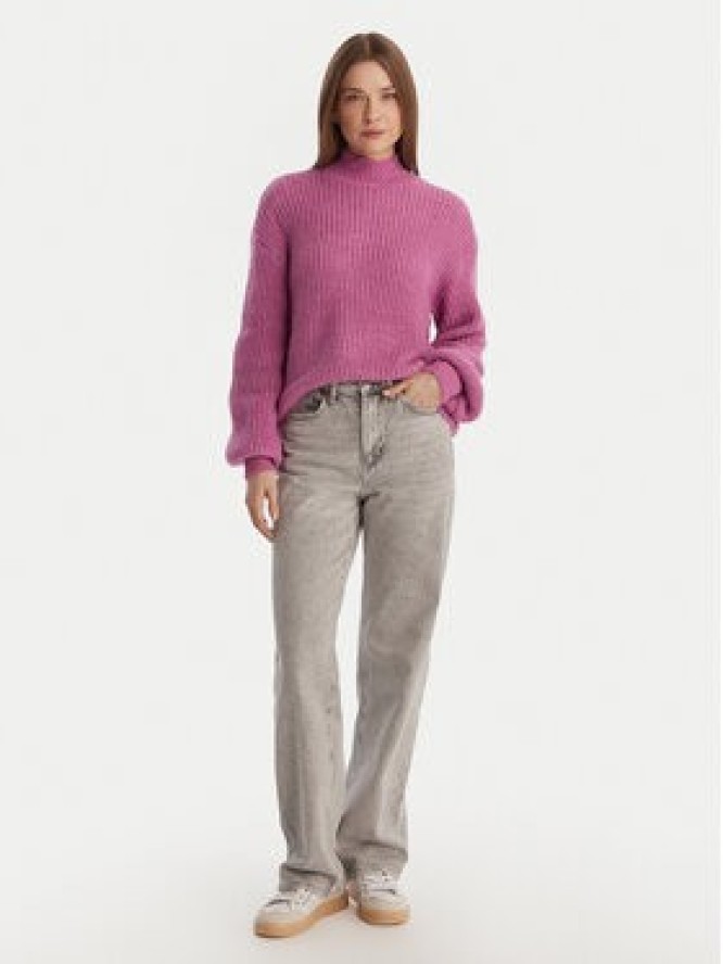 Vero Moda Sweter Ellie 10346753 Fioletowy Oversize