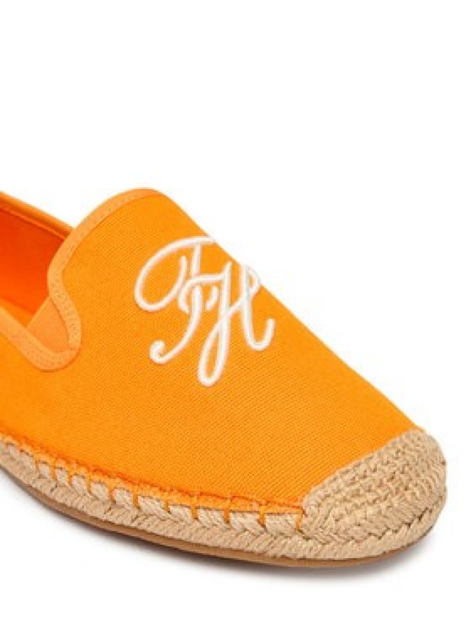Tommy Hilfiger Espadryle Th Script Summer Espadrille FW0FW09240 Pomarańczowy