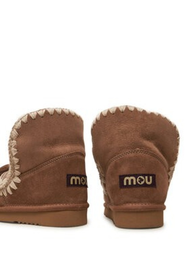 Mou Śniegowce Eskimo Scoubidoo Lace FW101124A Brązowy