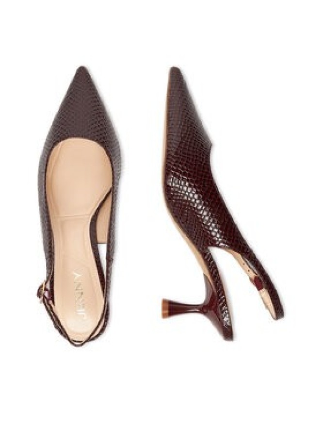 JENNY Czółenka CEO-CD24013-6 Bordowy