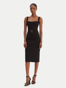 Versace Jeans Couture Sukienka koktajlowa 80HAO940 J0092 Czarny Slim Fit