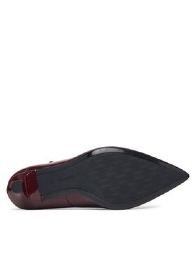 KARL LAGERFELD Szpilki Sienna KL32708R Bordowy