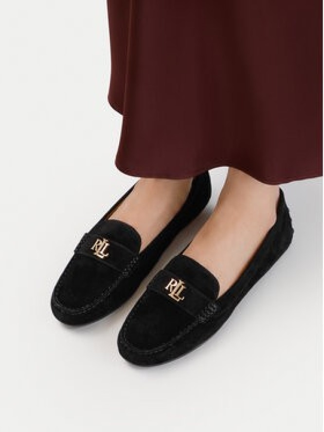 Lauren Ralph Lauren Mokasyny 802821629018 Czarny