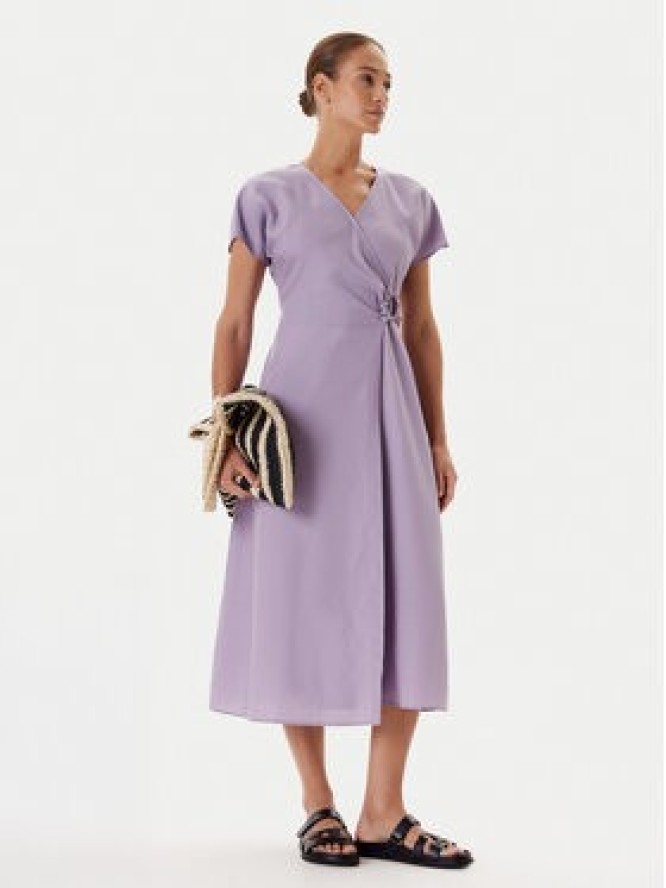 Tatuum Sukienka letnia Ziana T2506.194 Fioletowy Regular Fit