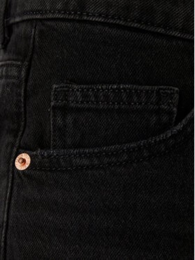Vero Moda Szorty jeansowe Tess 10301532 Czarny Regular Fit