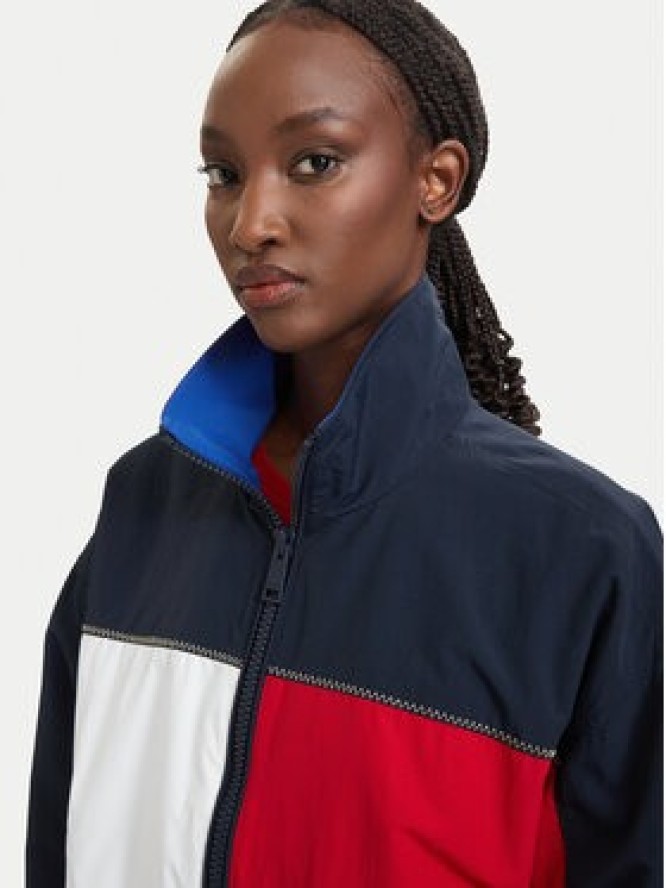 Tommy Jeans Kurtka przejściowa Flag DW0DW22914 Granatowy Regular Fit