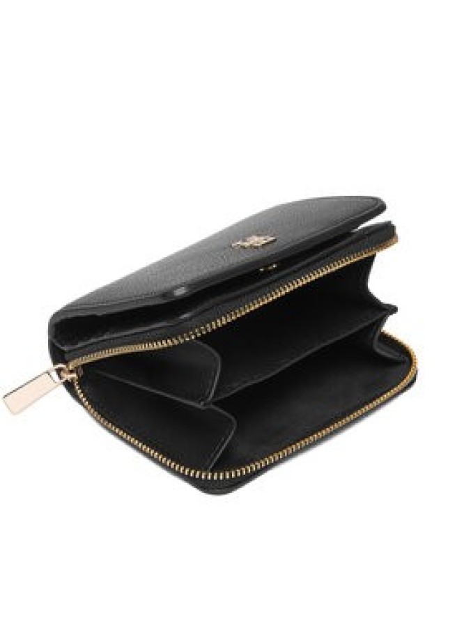Tommy Hilfiger Portfel Th Icon Med Za W/Flap AW0AW18475 Czarny