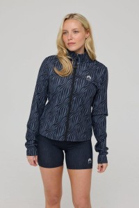 Kurtka Infinite Cropped Zipped – Czarny Tygrys