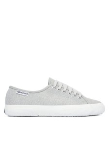 Superga Tenisówki 3750 Jersey Lame Leggera Low Top S4135ZW Srebrny