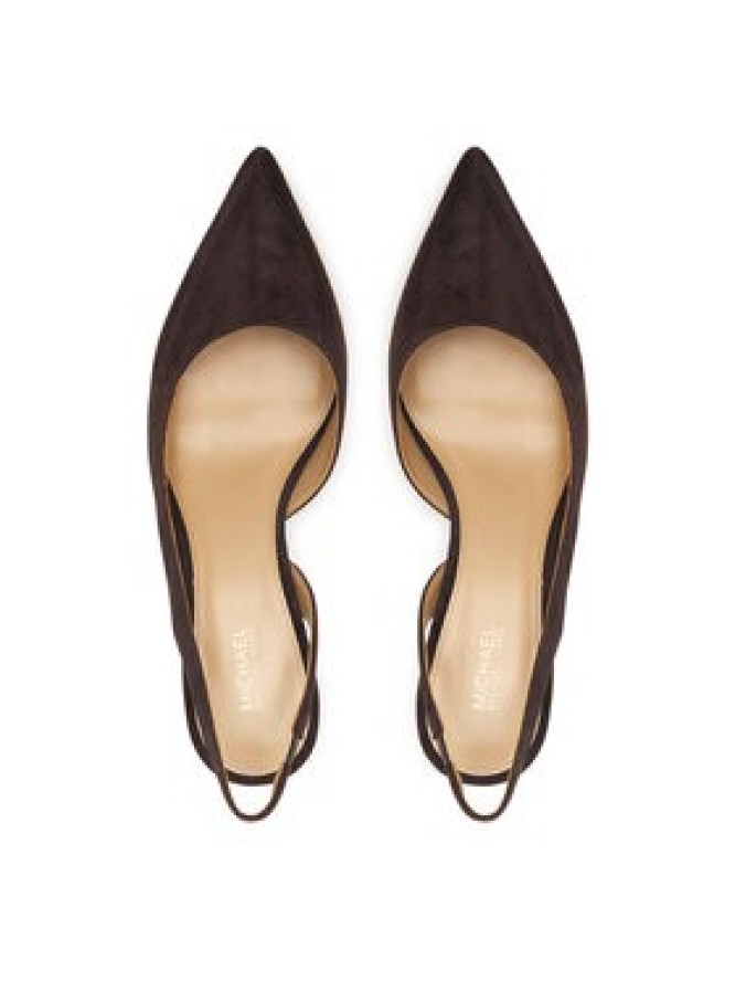 MICHAEL Michael Kors Czółenka Alina Flex Sling Pump 40R4HNMP1S Brązowy