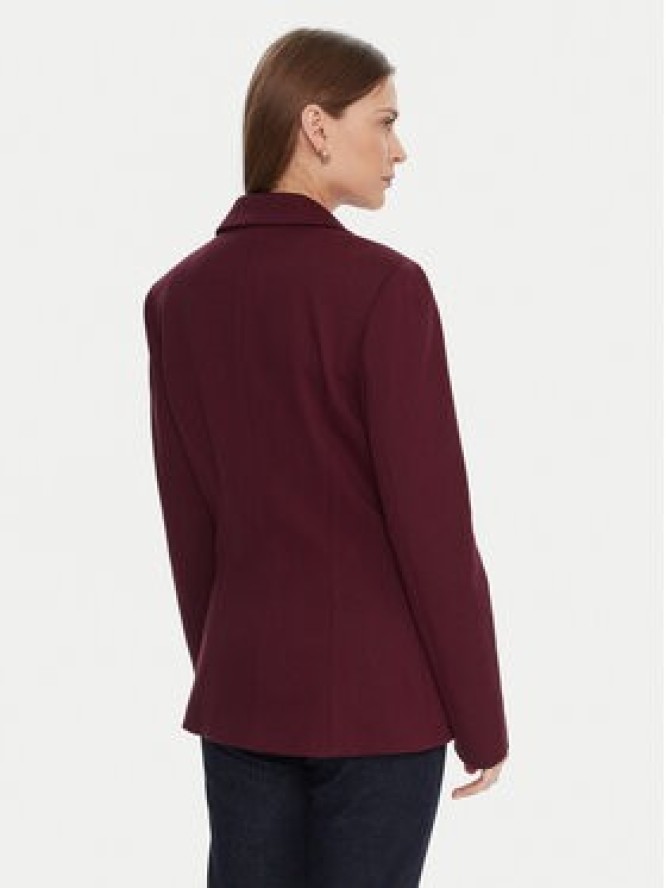 Guess Marynarka W5BN66 KCMU2 Bordowy Regular Fit