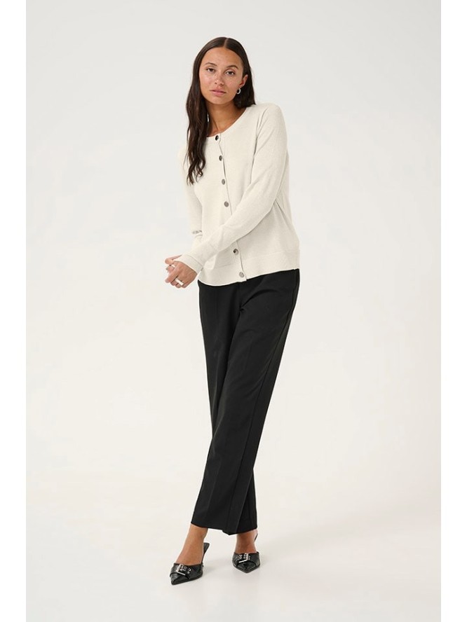 Kaffe Kardigan w kolorze kremowym rozmiar: M
