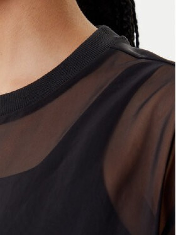 adidas T-Shirt ALL SZN Soft Lux Mesh JM3737 Czarny Loose Fit