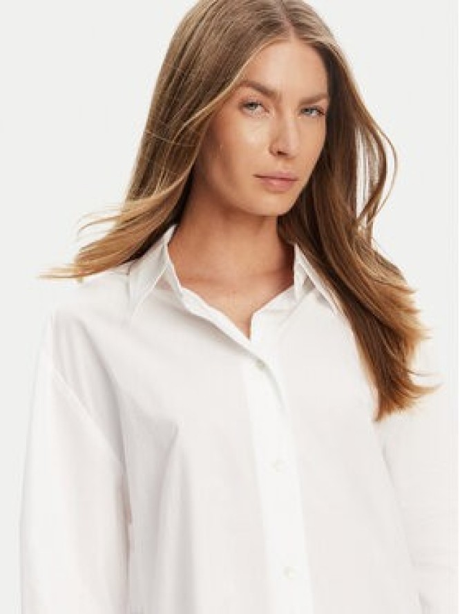 Marc O'Polo Koszula B01 1051 42025 Biały Regular Fit