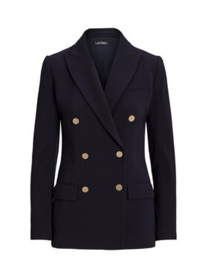 LAUREN RALPH LAUREN Marynarka 200911071001 Granatowy Straight Fit