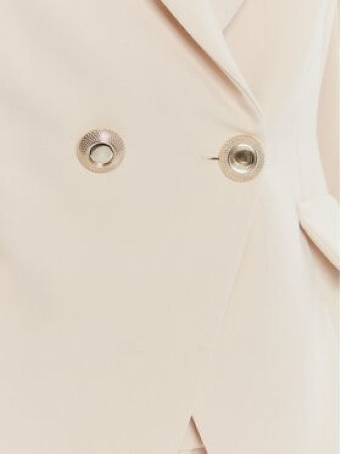 Rinascimento Marynarka CFC0126221003 Beżowy Slim Fit