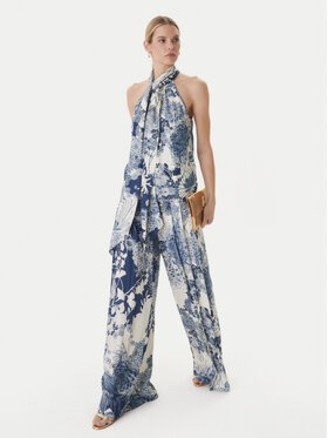 Guess Spodnie materiałowe W6GB02 W1578 Niebieski Regular Fit