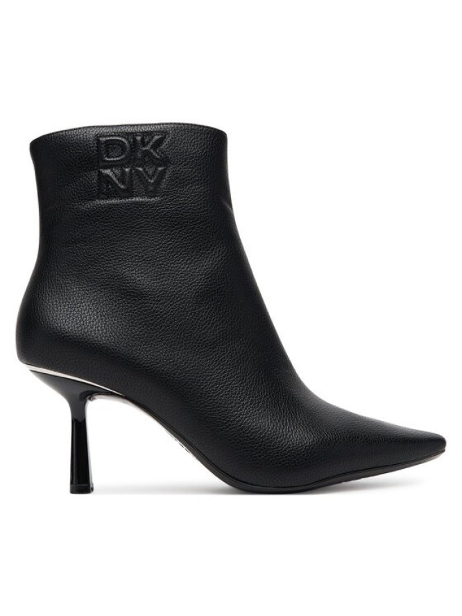 DKNY Botki K3544519 Czarny