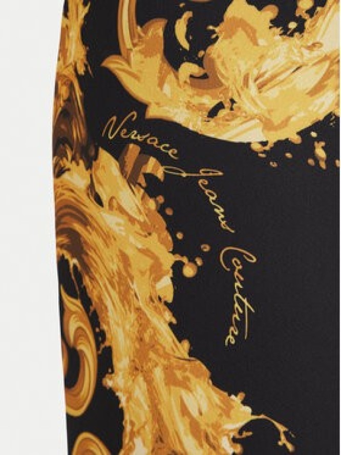 Versace Jeans Couture Spódnica ołówkowa 80HAE806 NS820 Czarny Slim Fit