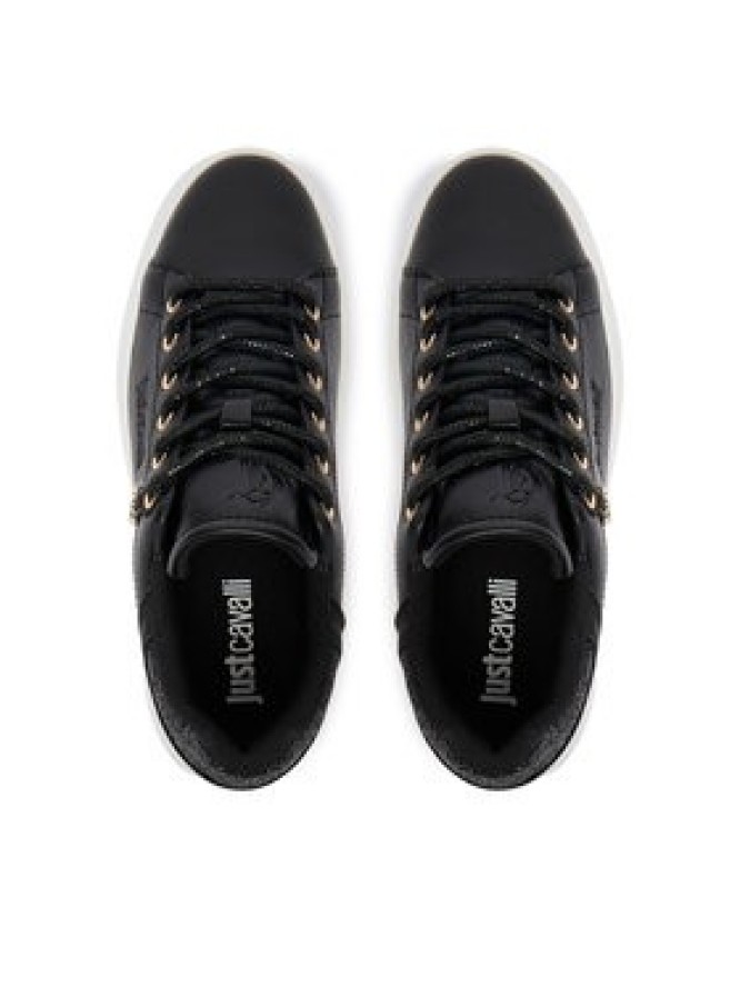 Just Cavalli Sneakersy 80RA3SB1 ZPC03 Czarny