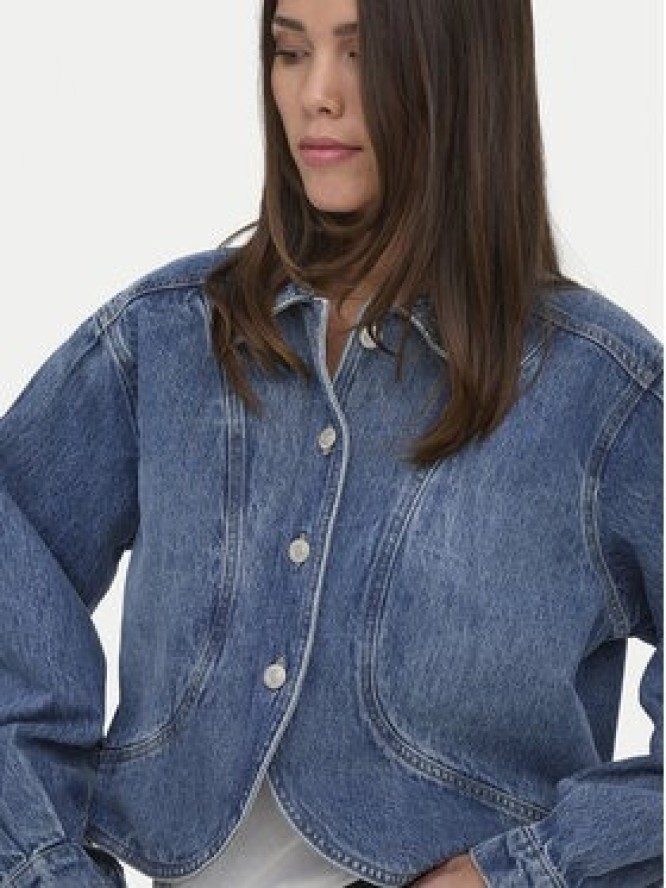 ONLY Kurtka jeansowa Amber 15377783 Niebieski Regular Fit
