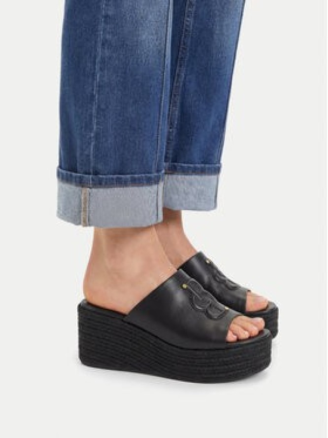 Badura Espadryle EO-AMINA-LT0228-26-801 Czarny