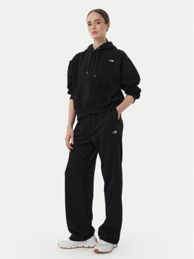 The North Face Spodnie dresowe Tnf Essential Terry Simple Dome Relaxe NF0A8FDS Czarny Regular Fit